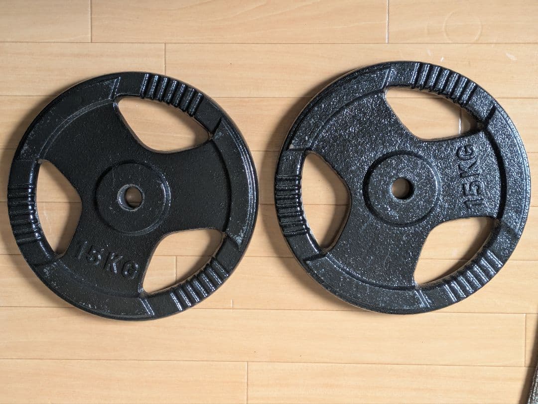 1/3 ■70kgセット 合計6枚 バーベルプレート