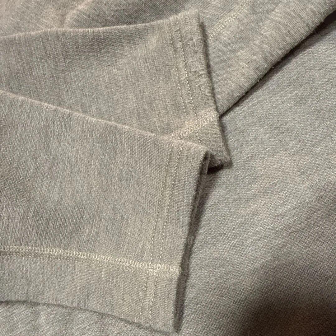MASSIFハーフジップ長袖シャツ サイズ L
