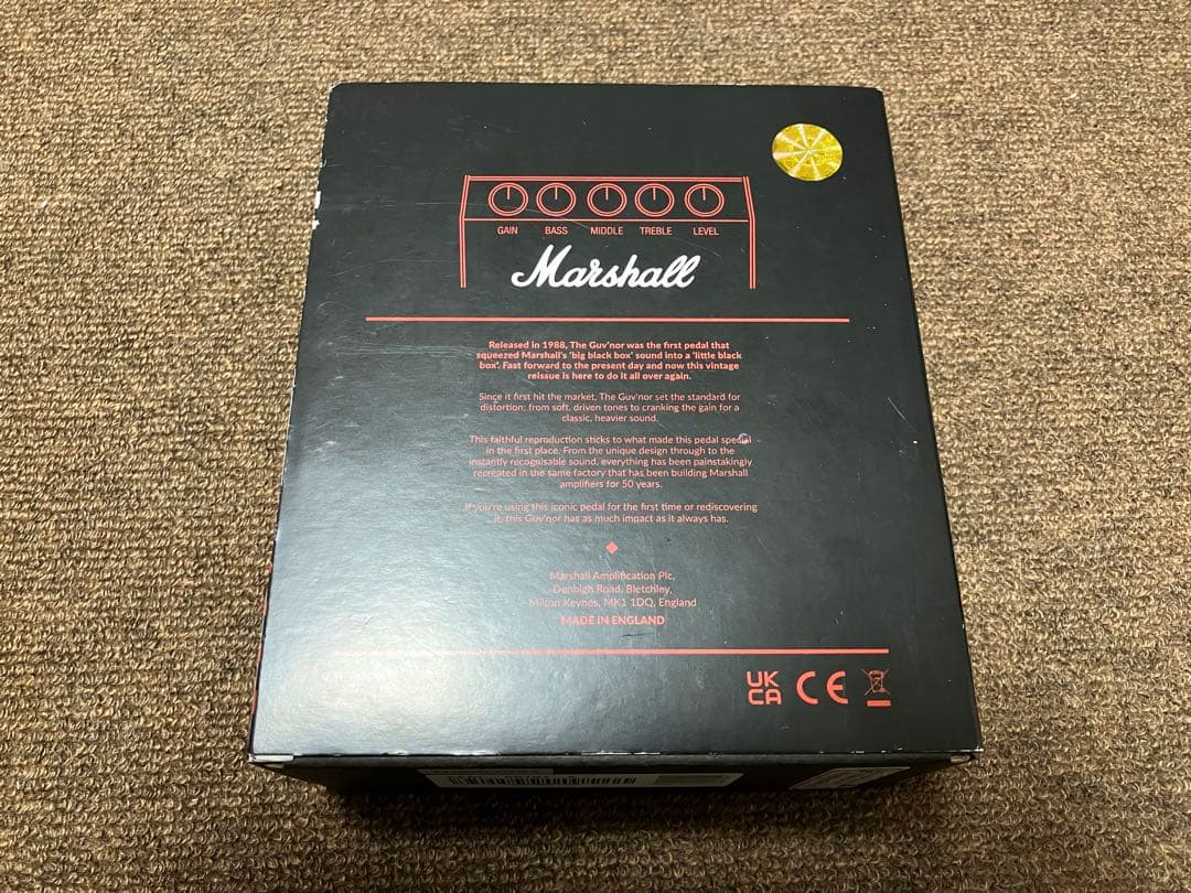 ギター Marshall guv'nor reissue