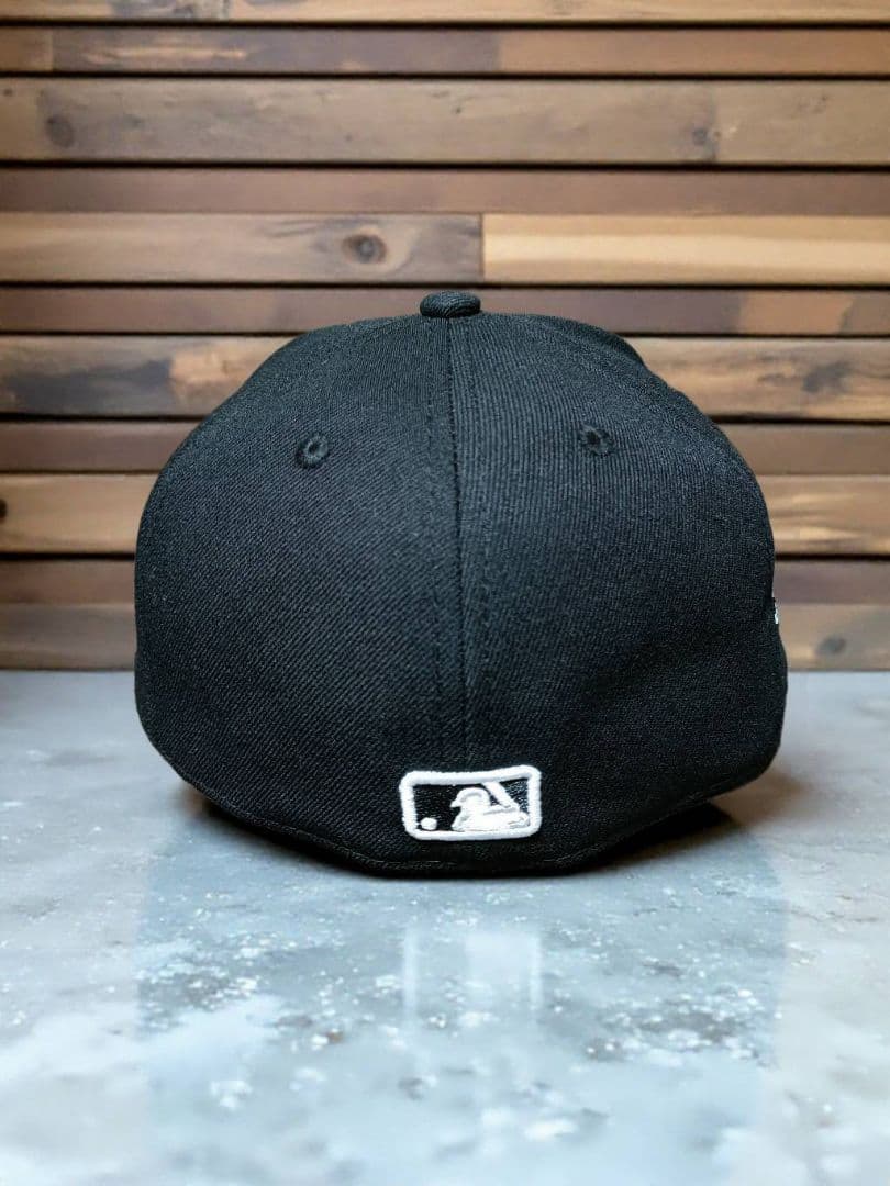 H*S様 LA逆ロゴ 59FIFTY ブラック 7 3/8