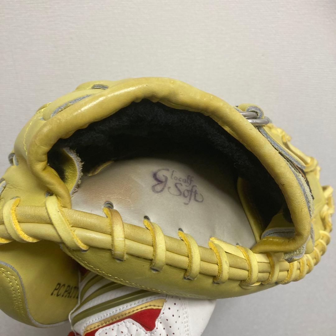 キャッチャーミット　軟式　プロステイタス　旧ラベル美品