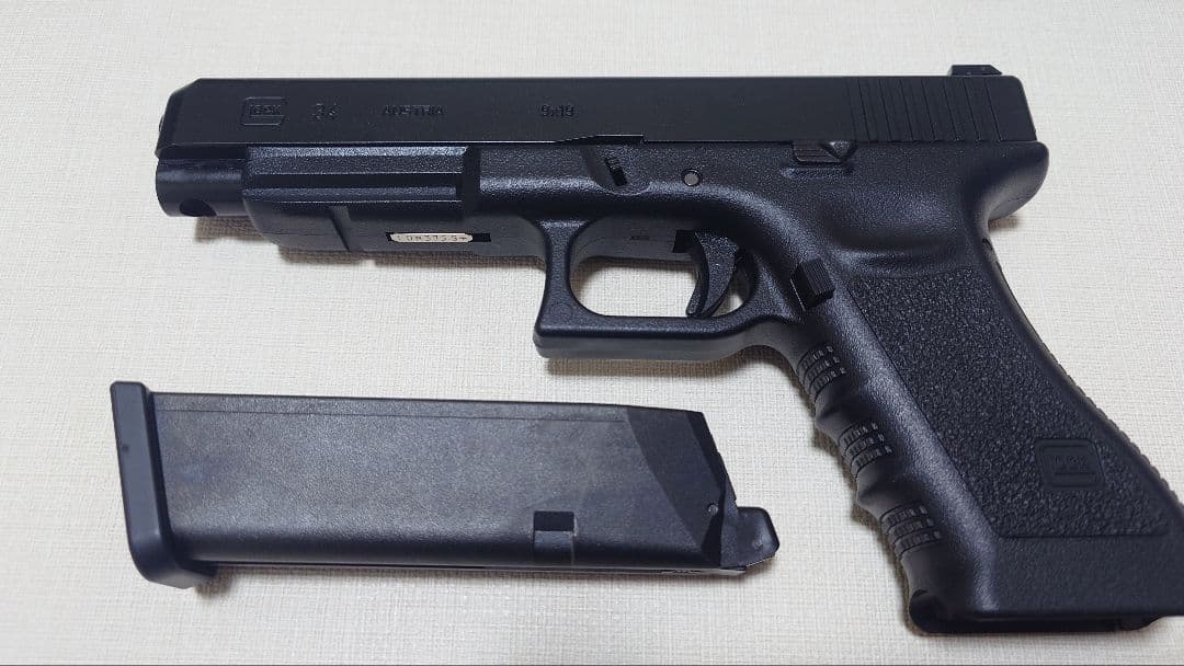 【新品同様】最新ロット グロック34 ガスブローバック 東京マルイ ガスガン