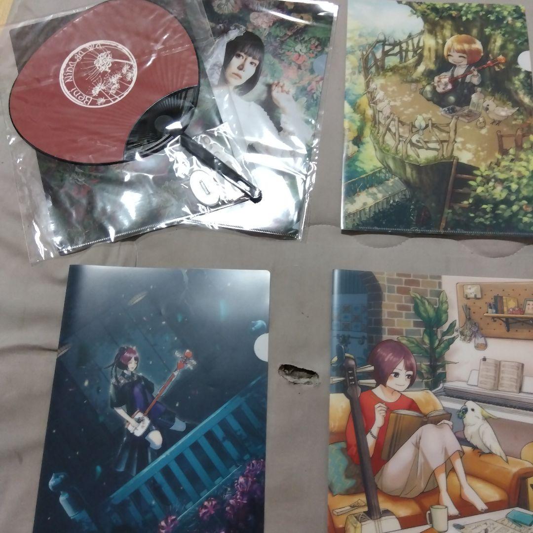 和楽器バンドベニクリアファイル 　CD ポストカード　うちわセット