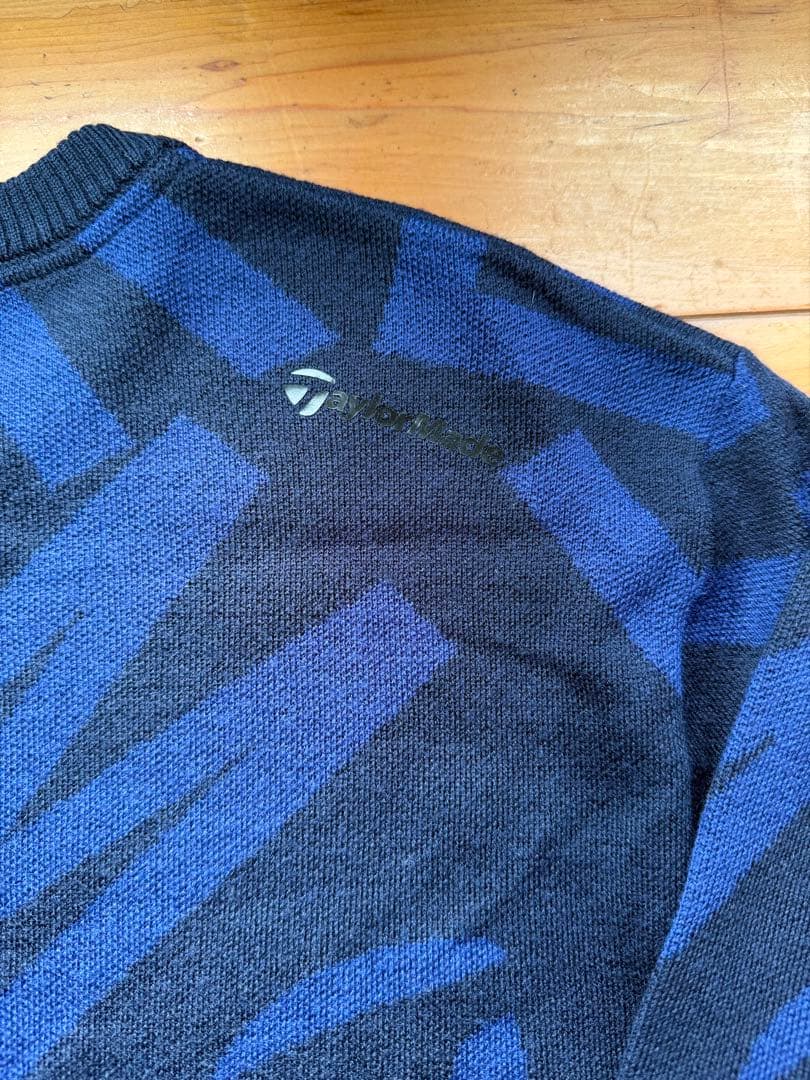 TaylorMade ネイビー クルーネックセーター L