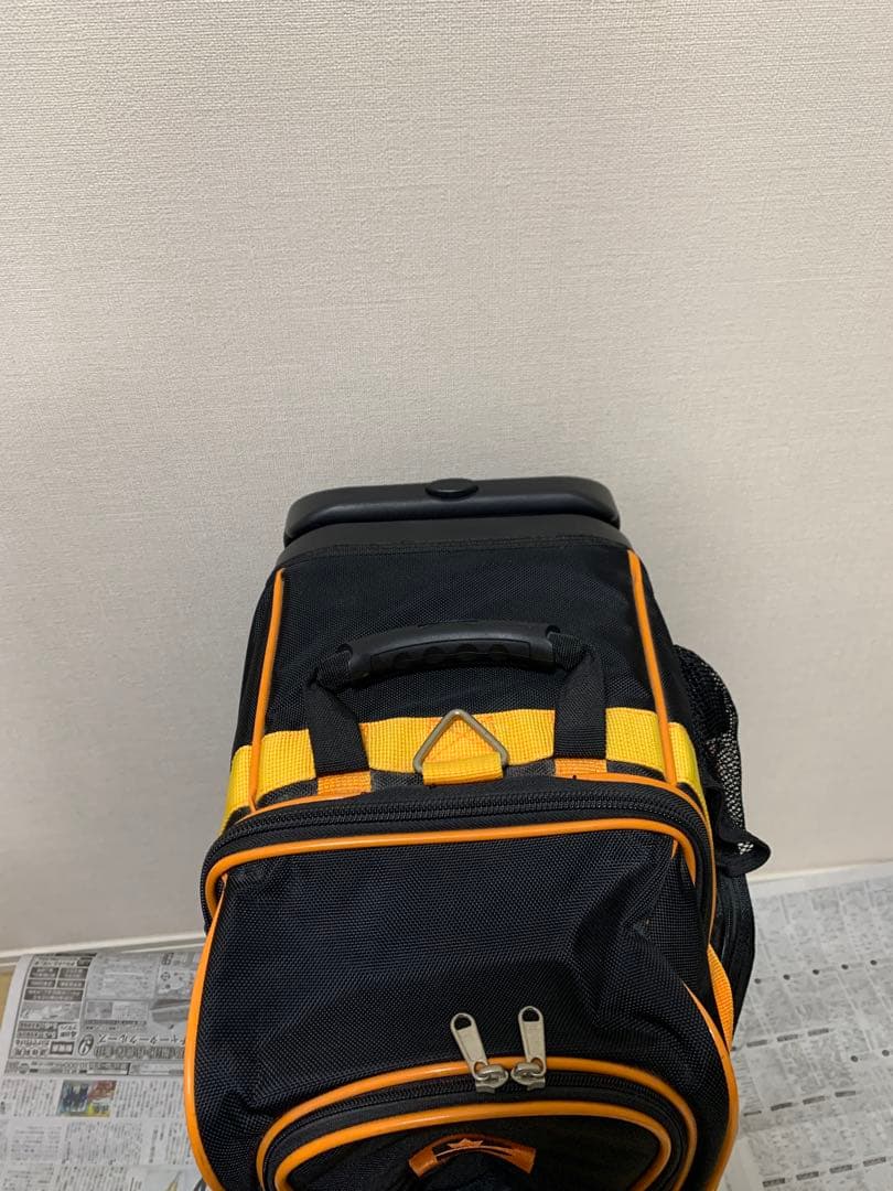 〈送料込み〉Brunswick ボウリング用バッグ ブラック/オレンジ 3個用