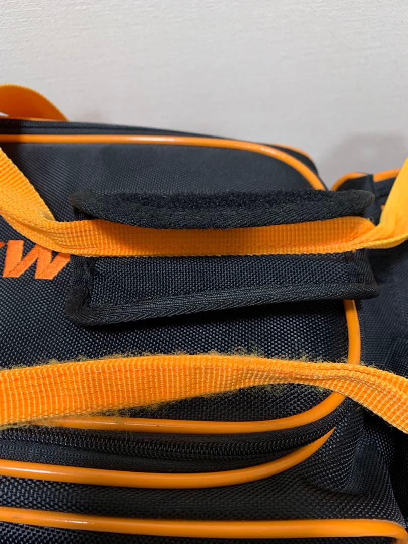 〈送料込み〉Brunswick ボウリング用バッグ ブラック/オレンジ 3個用