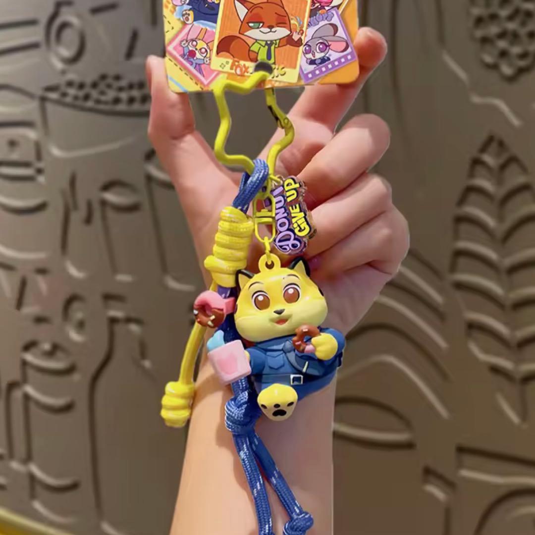 大人気❣️Disney ズートピア キャラクター キーホルダー 6点セット