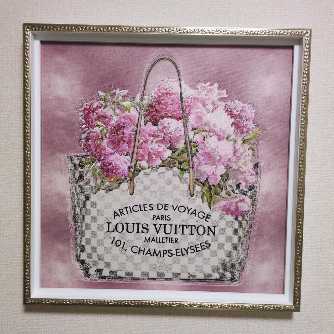 メルカリ市限定価格 アートパネル ルイヴィトン LOUIS VUITTON M