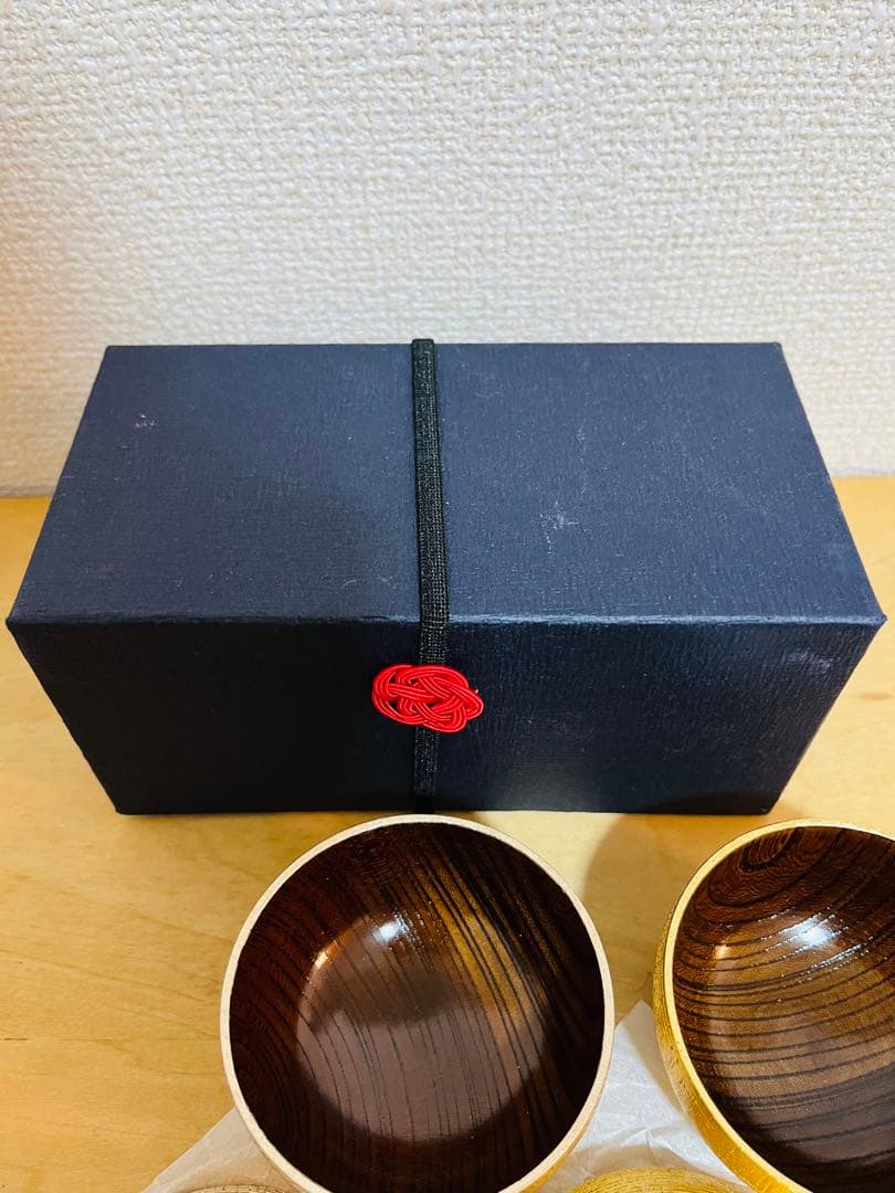 HAKUZA 千筋 まり型小物入小・ペア（永＆久）