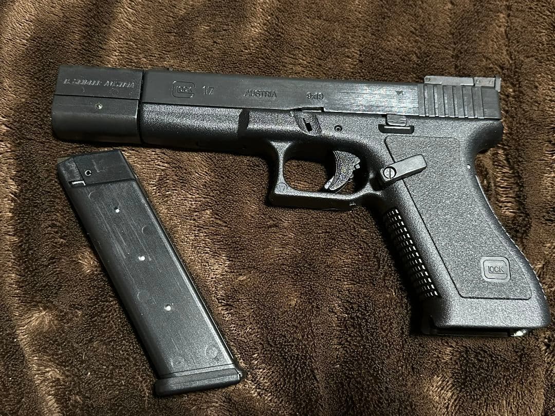 【希少・完動品】MGC GLOCK 17 サイドラー カスタム ガスガン 箱付