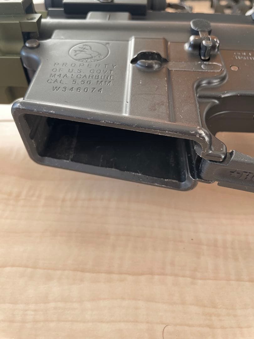 M4 GBB FBI HRTカスタム / Mk18 パーツ付属