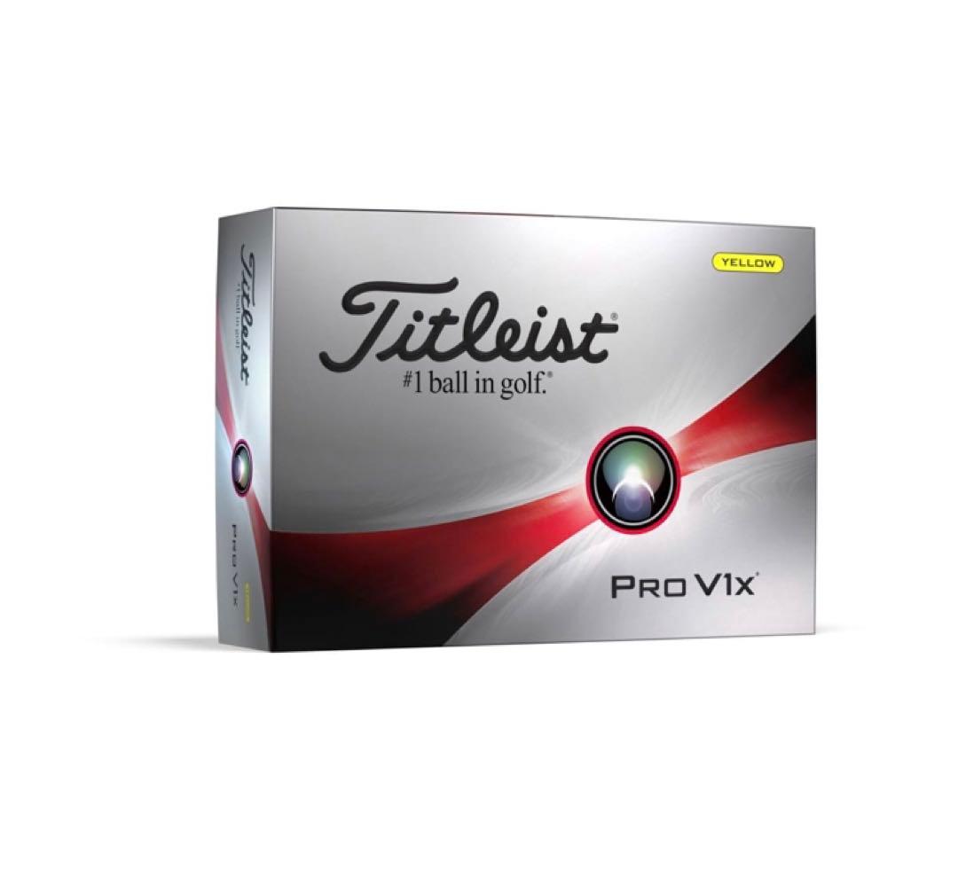 ゴルフボール titleist PRO v1x