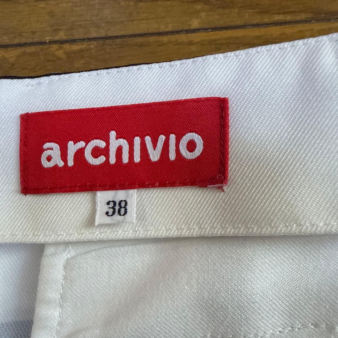 archivio アルチビオ ボーダースカートと水色ノースリ 38