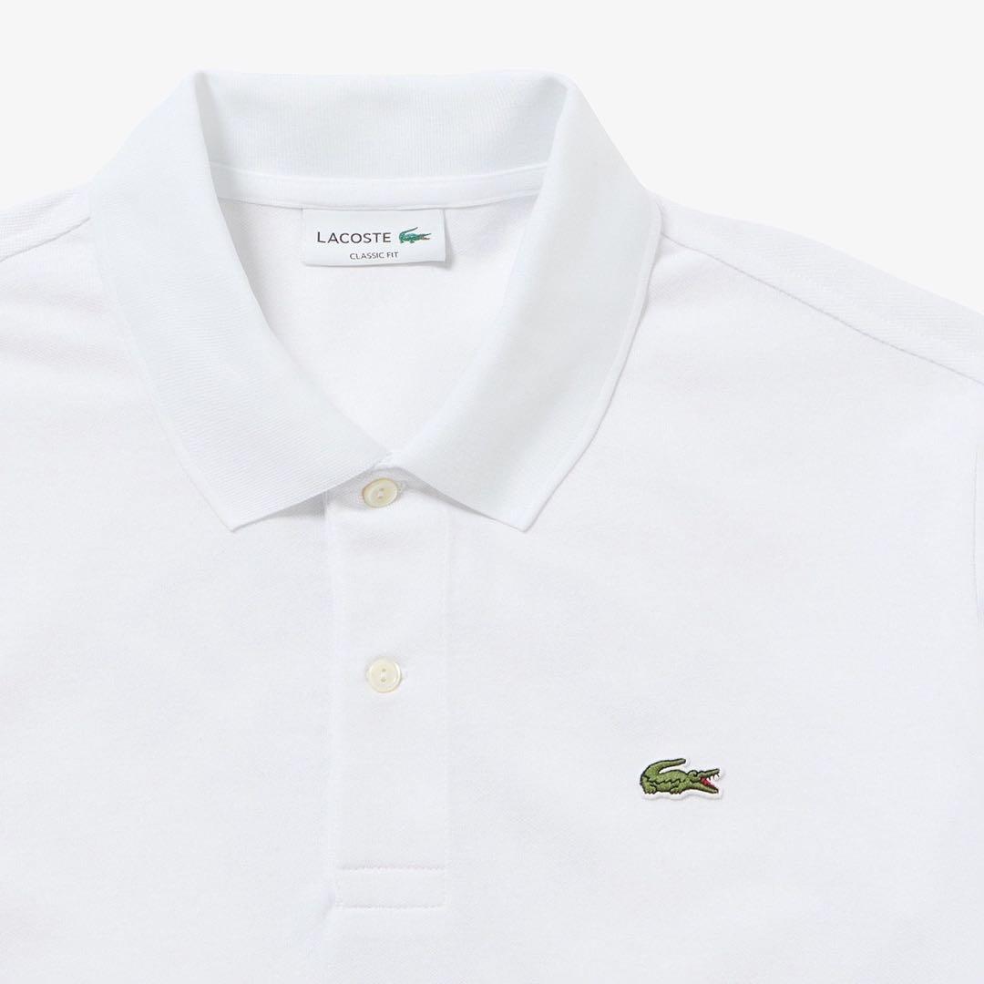 ゴルフィッカーズLACOSTE ホワイト ポロシャツ