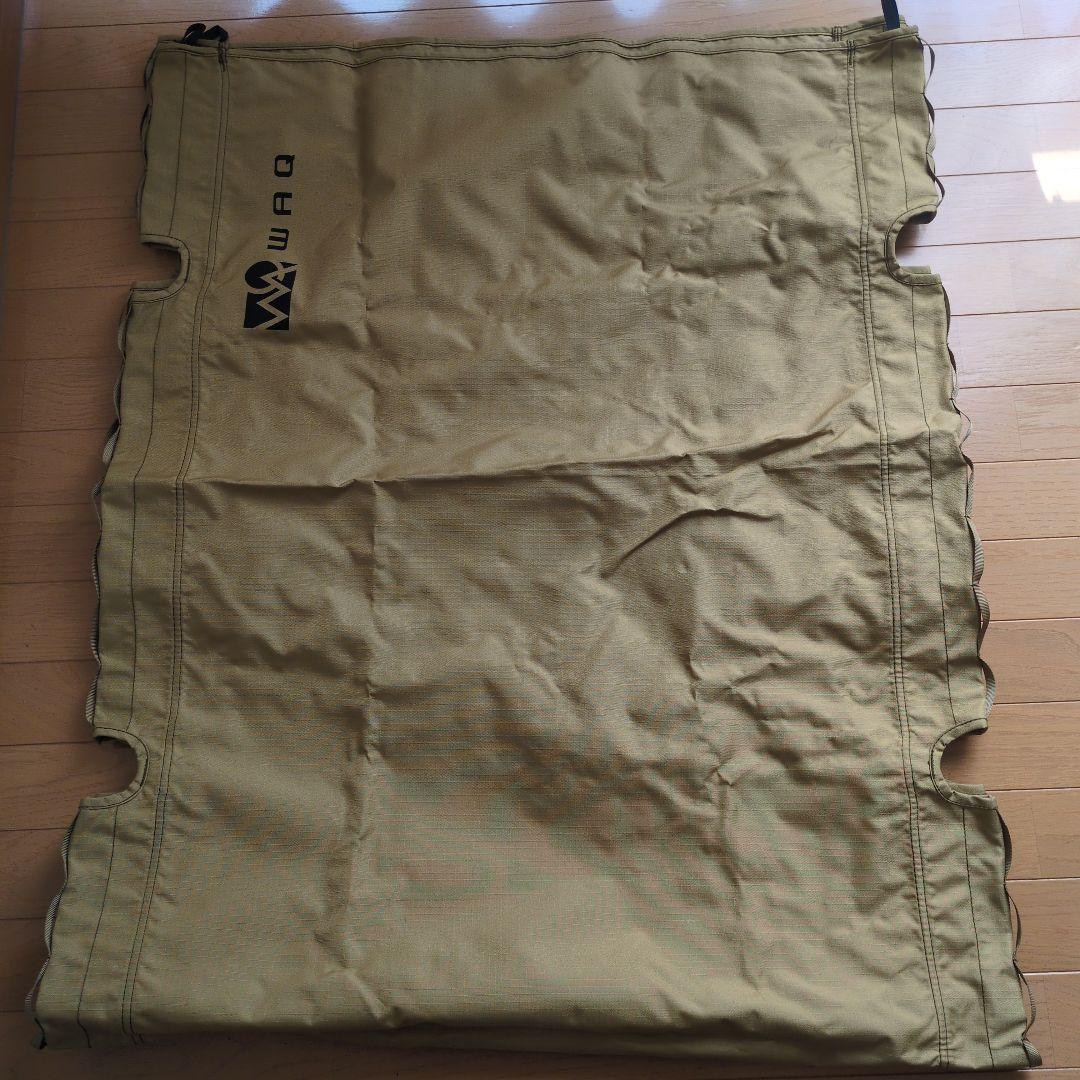 WAQ 2WAY ワイドコット ベージュ・タンカラー