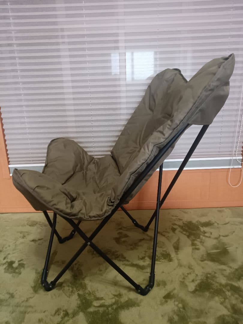 ソファチェア カーキ