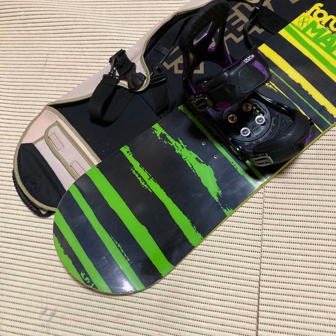 送料無料　FORUM MANUAL 147cm BURTON CUSTOM S