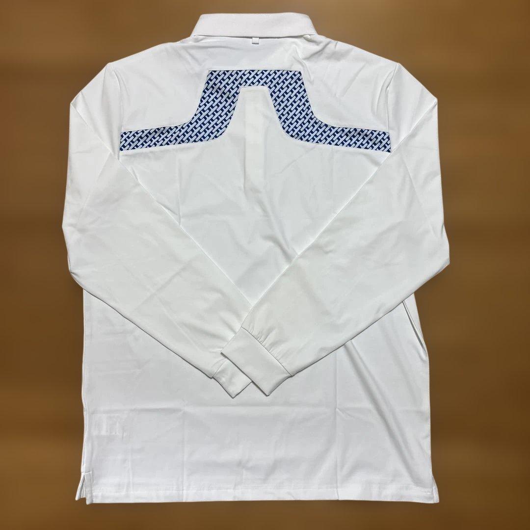 ☆新品☆J.LINDEBERG ジェイリンドバーグホワイト 長袖ポロシャツXXL