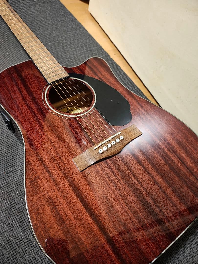 Fender CD-60SCE ALLMAH/新同品