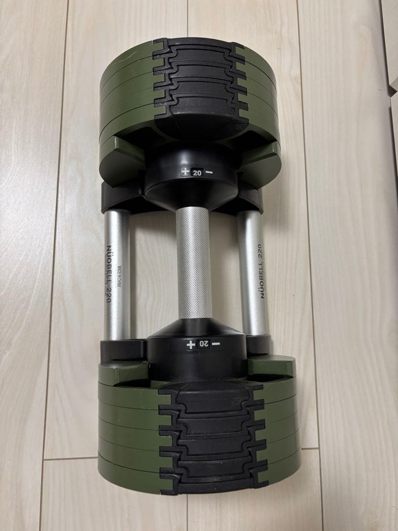 NUO フレックスベル 2kg刻み 20kg NUOBELL 可変式ダンベル ②