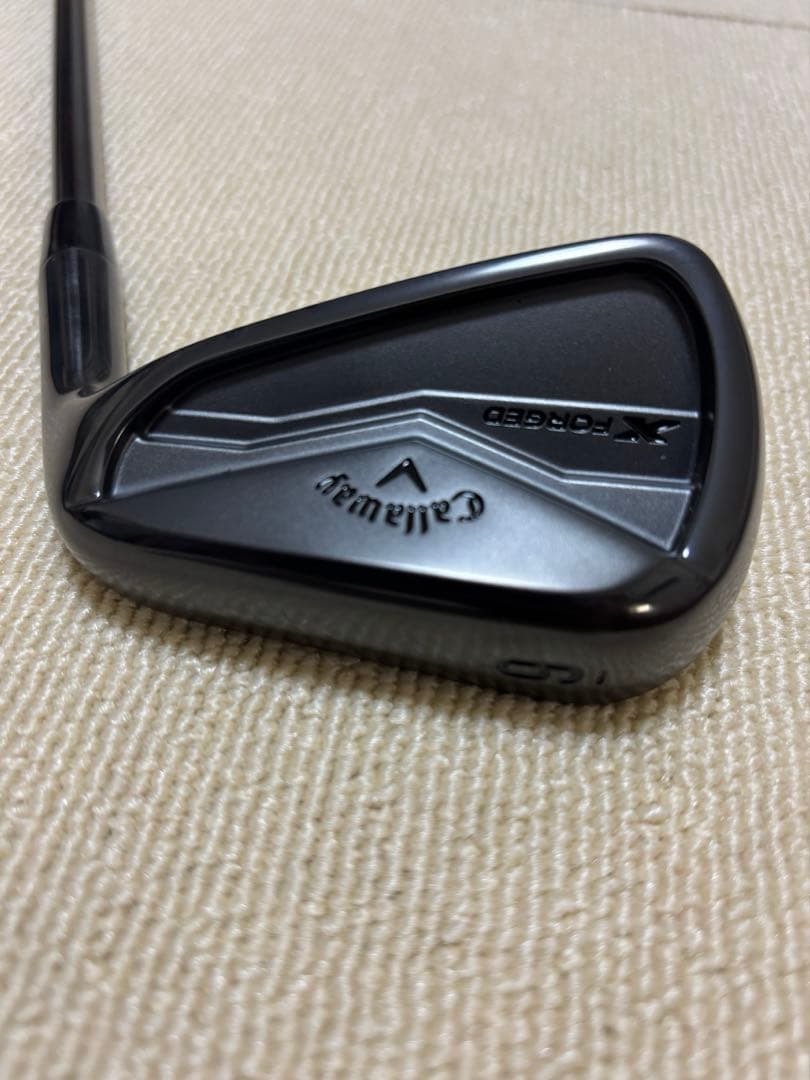 キャロウェイ　X FORGED BLACKアイアンセット