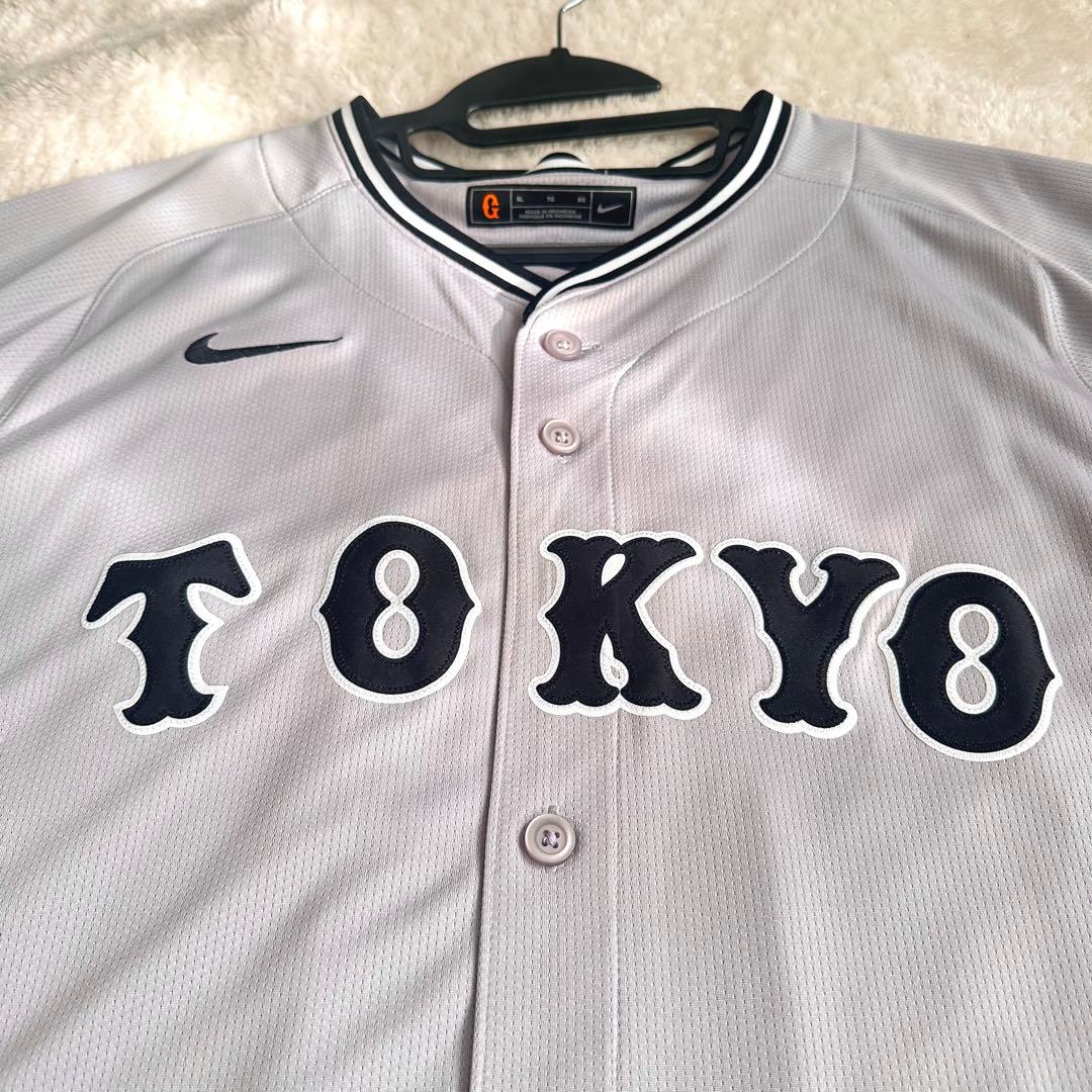 読売ジャイアンツ　巨人　ビジター　ユニフォーム　吉川尚輝 XL