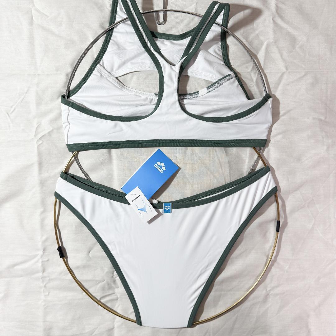 Arena 女性用 ビーチバレー ツーピースビキニ ブルマ White 海外M
