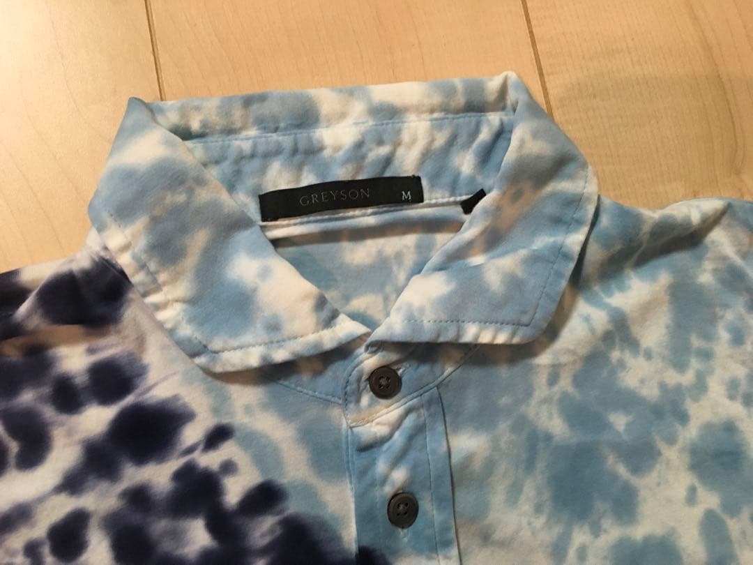 GREYSON グレイソン ゴルフ ポロシャツ タイダイ M（L）