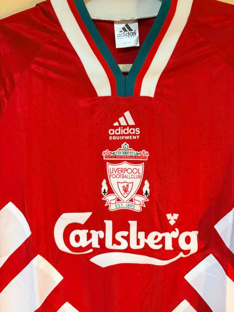 リバプール 93-94 ユニフォーム Carlsberg レッド