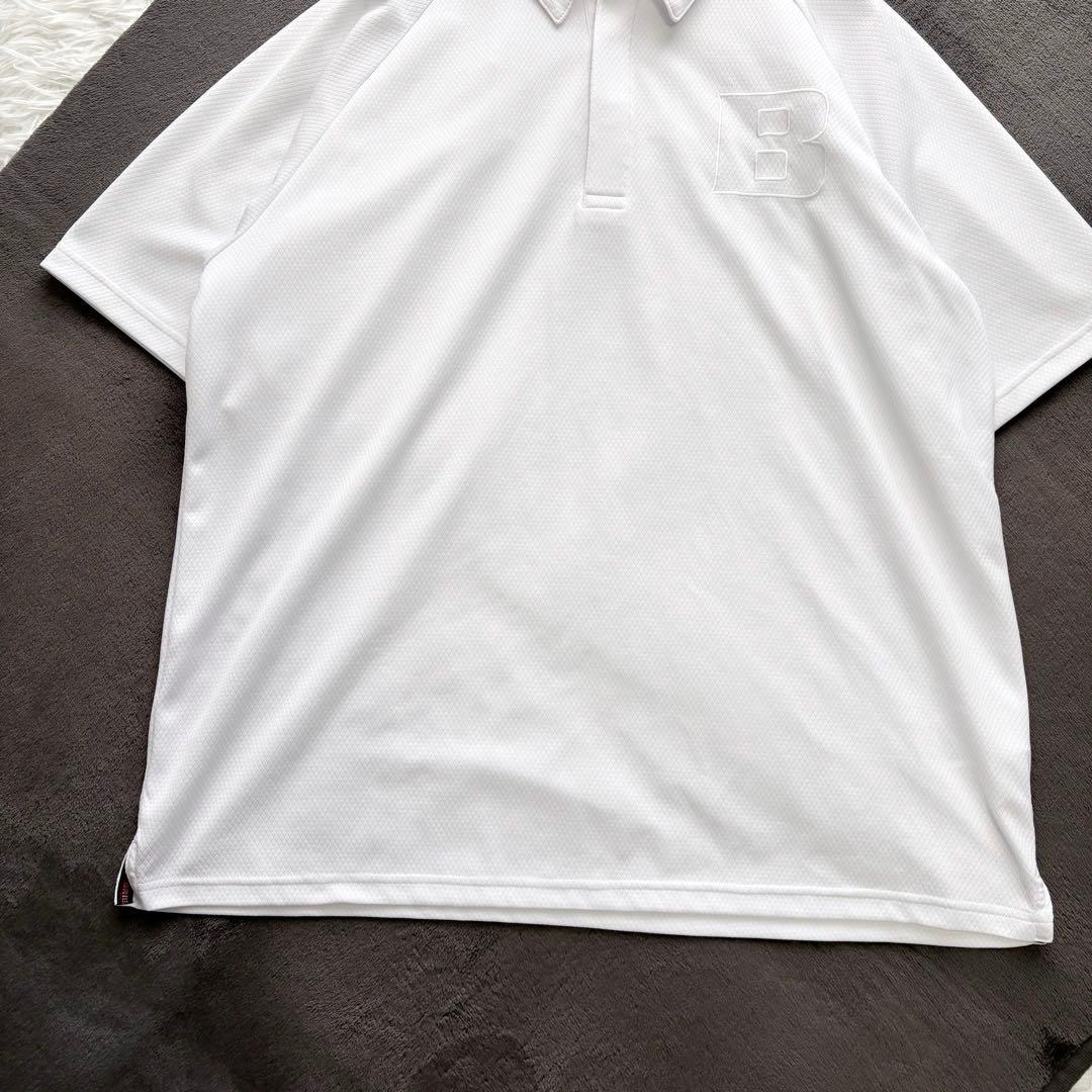 人気のLサイズ✨BRIEFING GOLF ゴルフ ポロシャツ ホワイト