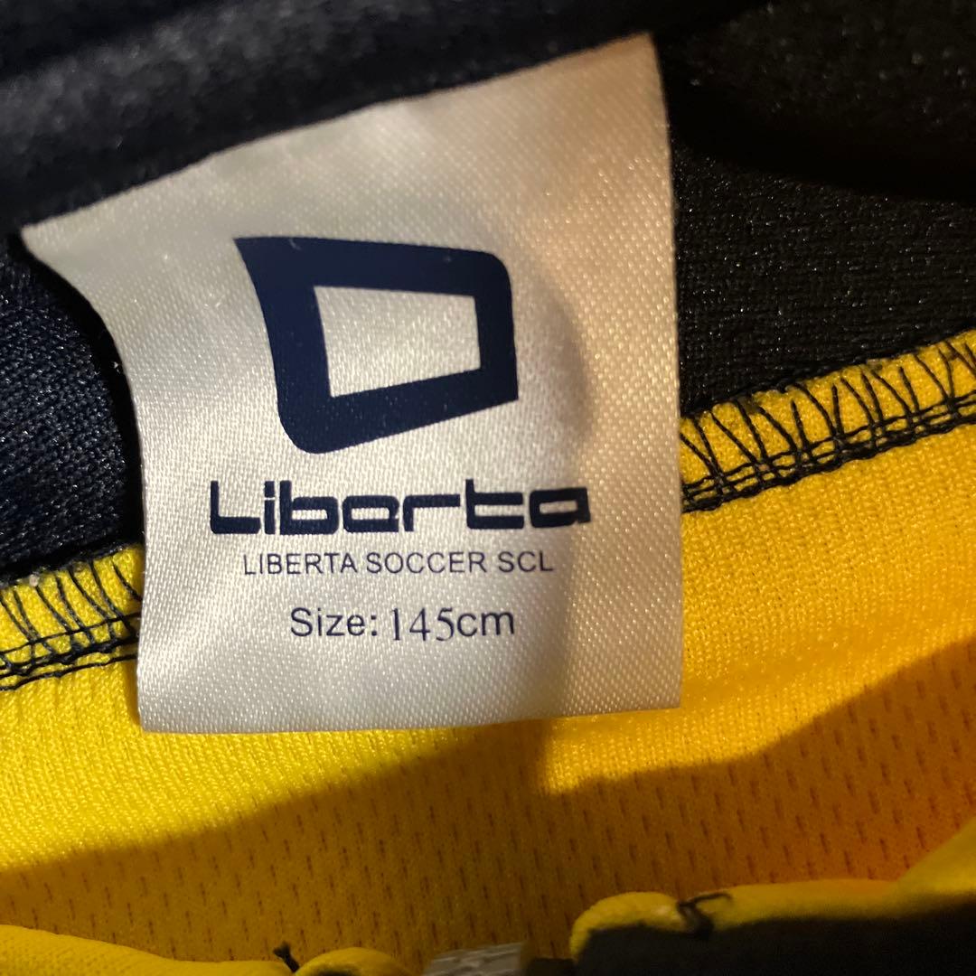 美品　Liberta リベルタ　ジャージ　145 イエロー/ブラック