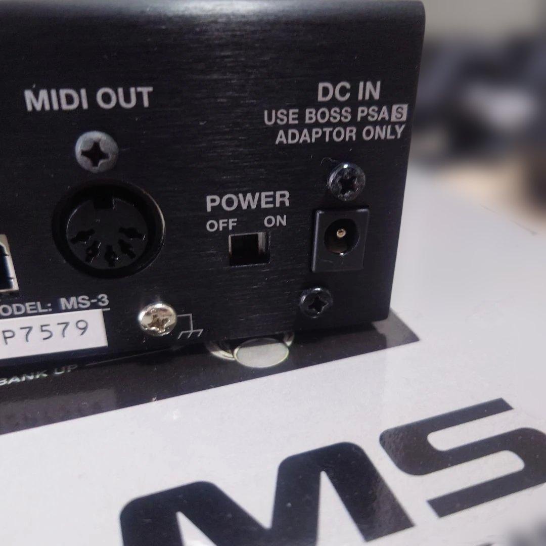 電源スイッチ不良 BOSS MS-3 マルチエフェクトスイッチャー