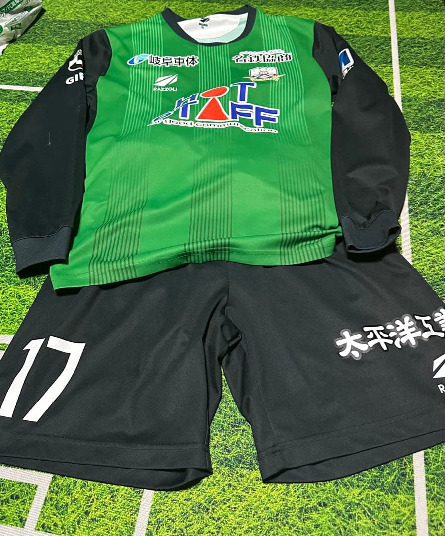 2024 FC岐阜 田口裕也選手　実使用ユニフォーム