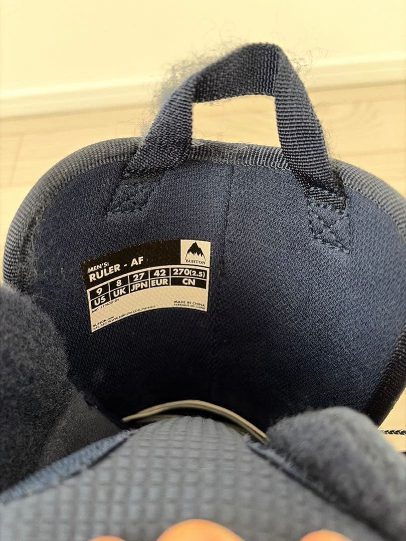 BURTON スノーボードブーツ　ネイビー