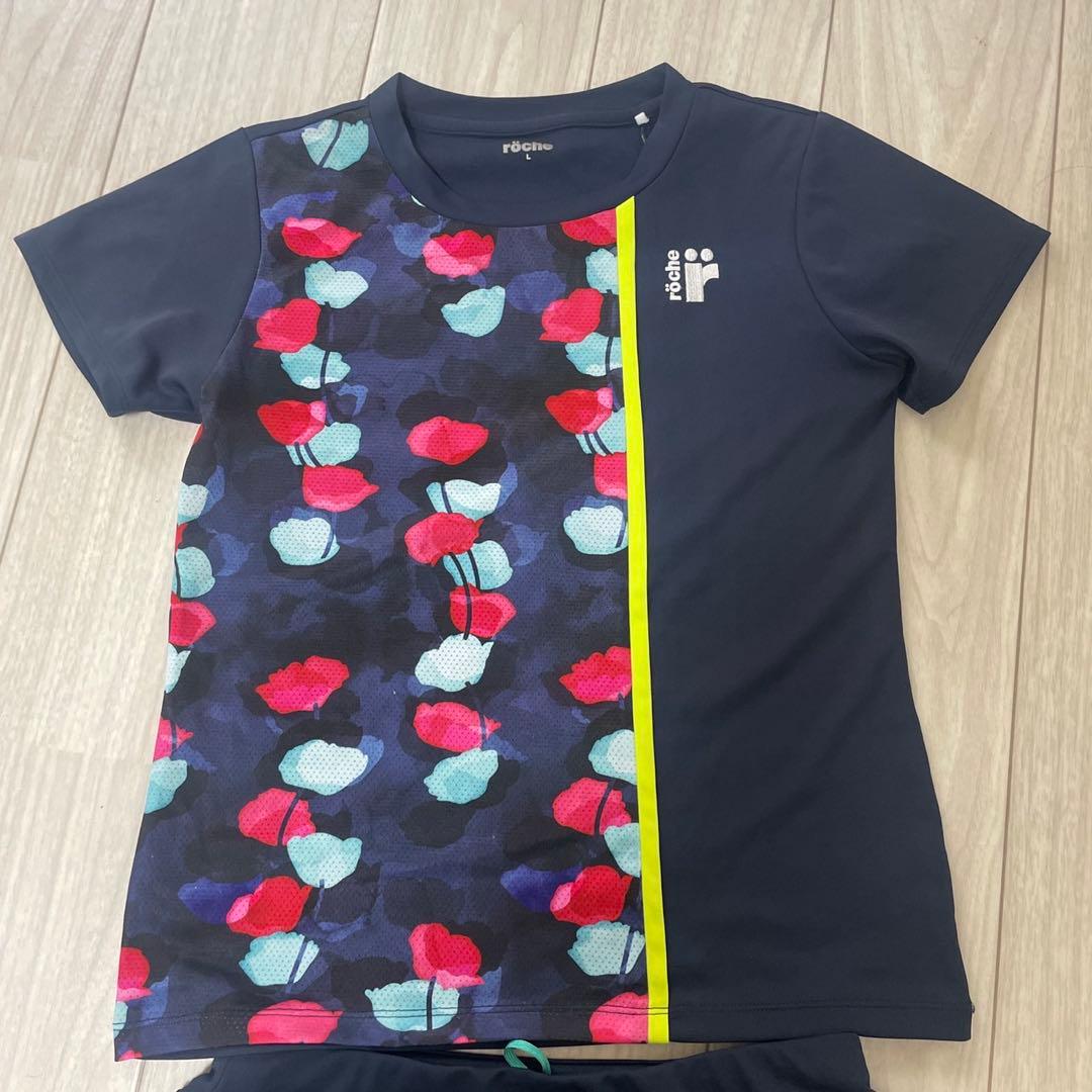 röche テニスウェア Tシャツ スコートＬサイズ