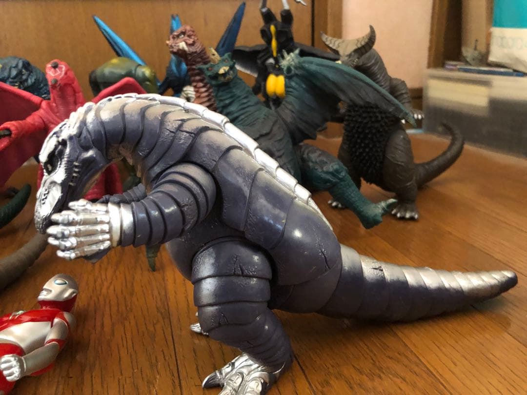 ウルトラマン パワードモンスター ソフビ パワードドラコ サイコバルタン