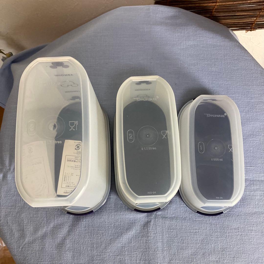 タッパーウェア ディズニー MMだ円 セット　ミッキー
