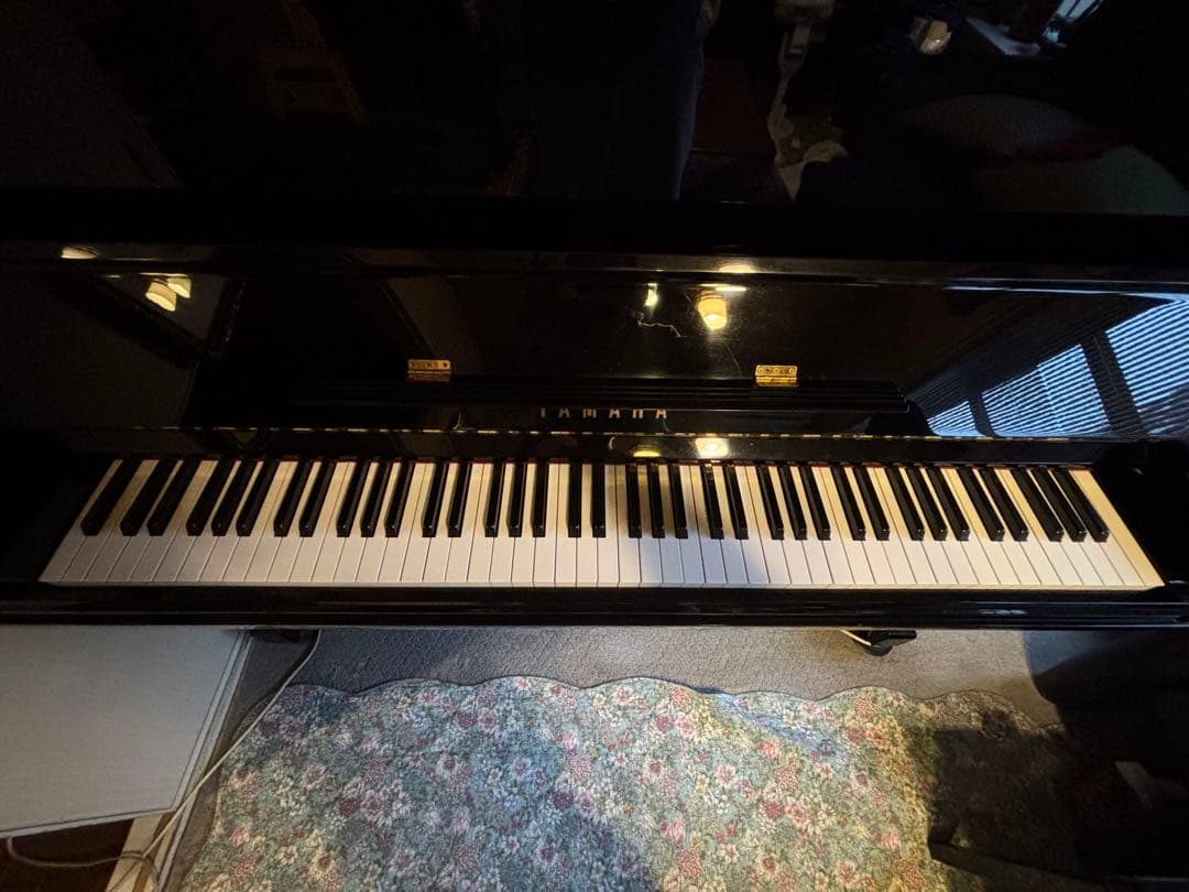 YAMAHA U30Bl アップライト 調律カード有 椅子付