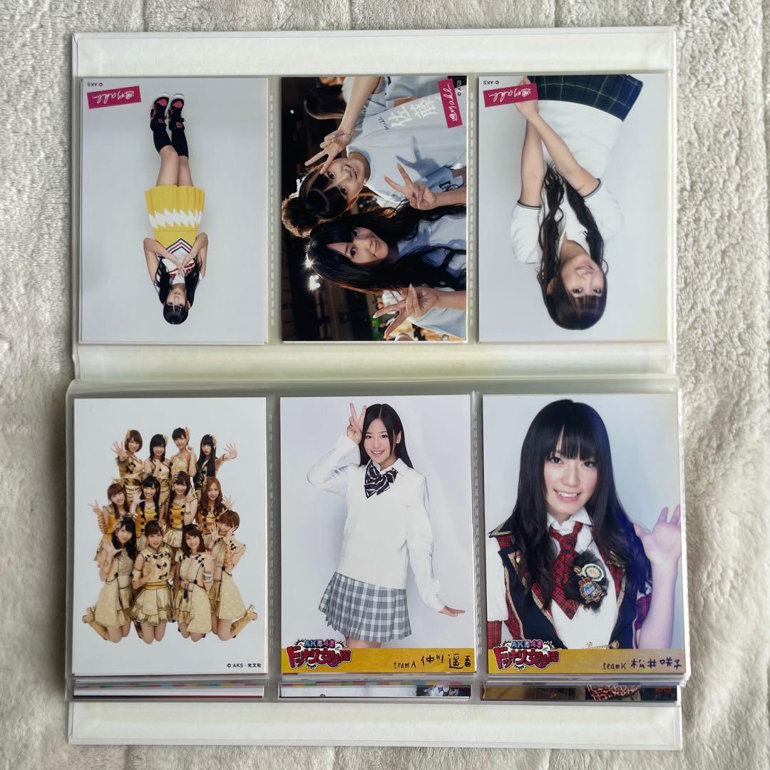 【激レア】 篠田麻里子サンタ衣装写真ケース 大量 AKB メンバー写真 おまけ付