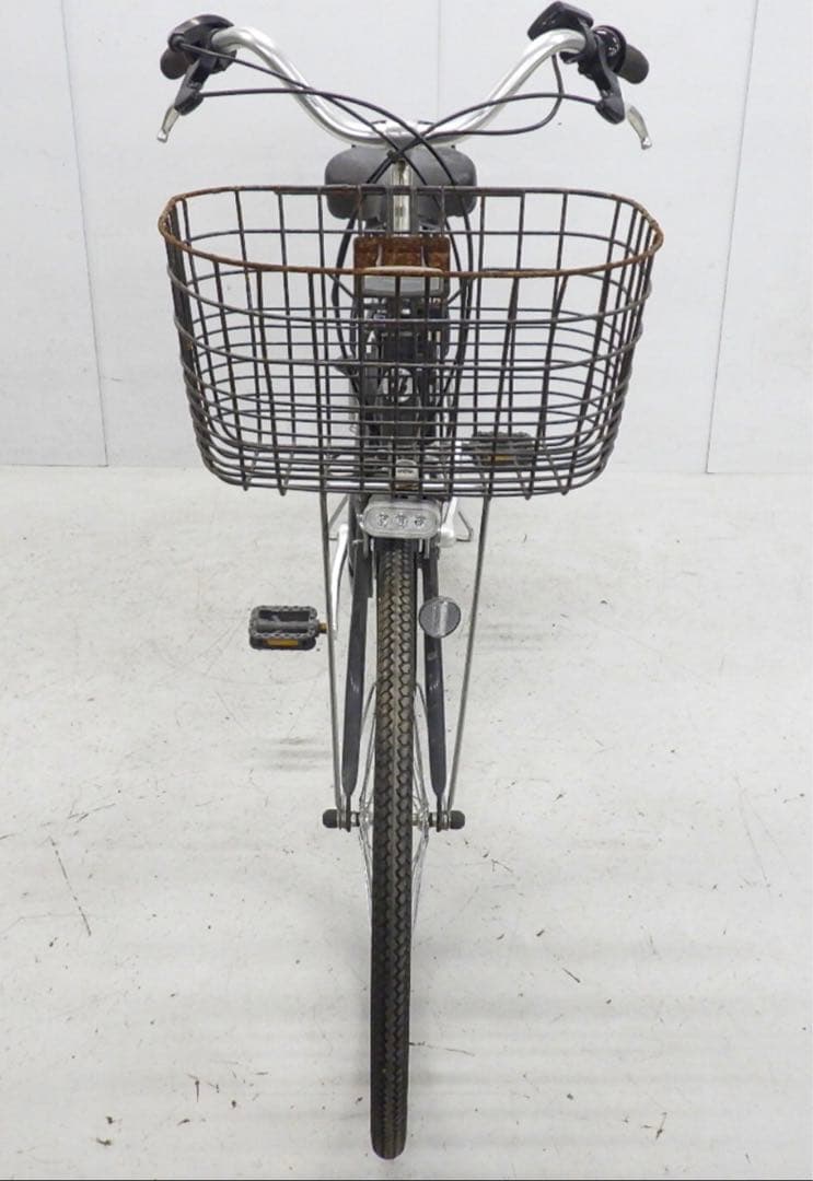 電動アシスト自転車 ブリヂストン　アシスタ　シティタイプ 黒 バスケット付き