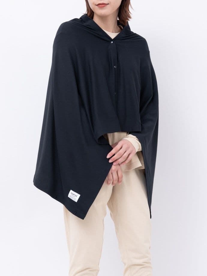 TENTIAL BAKUNE BLANKET 130×70cm Navy