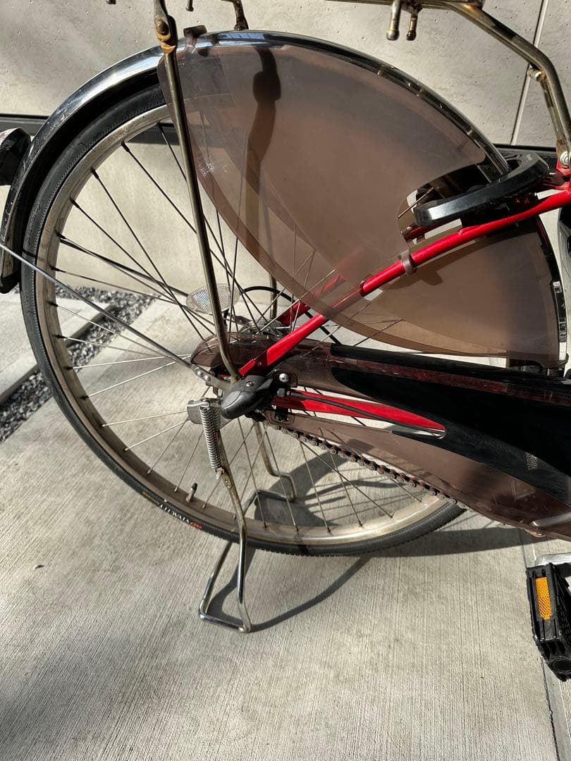 （直接引き取り限定）パナソニック 電動アシスト自転車 赤　ビビ