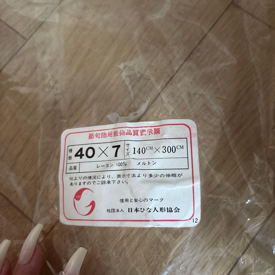 レトロ伝統的な雛人形セット