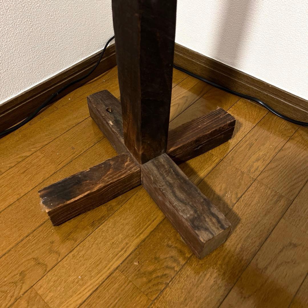 【美品】古木 ツリー型 ポールハンガー