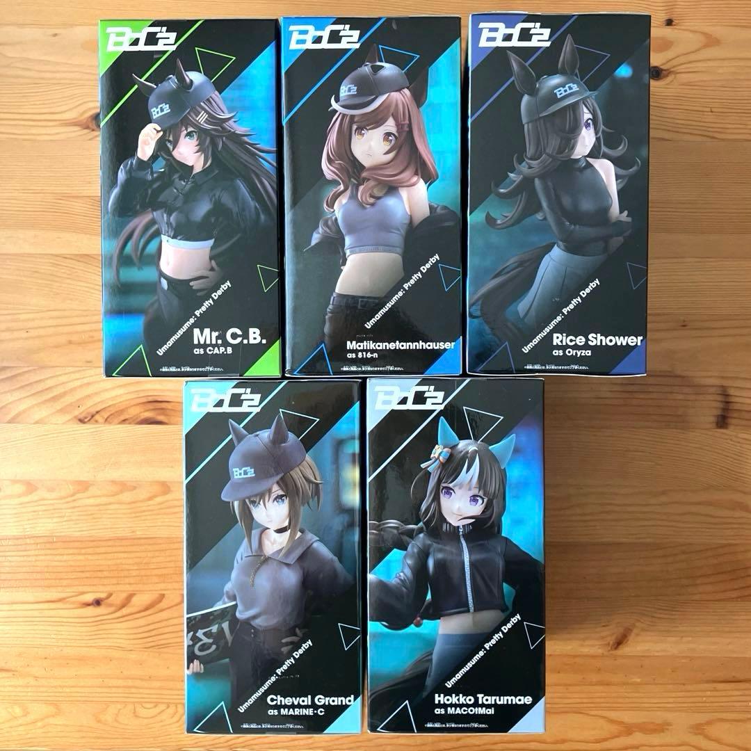 ウマ娘 BoC'z フィギュア CB マチタン ライス シュバル タルマエ