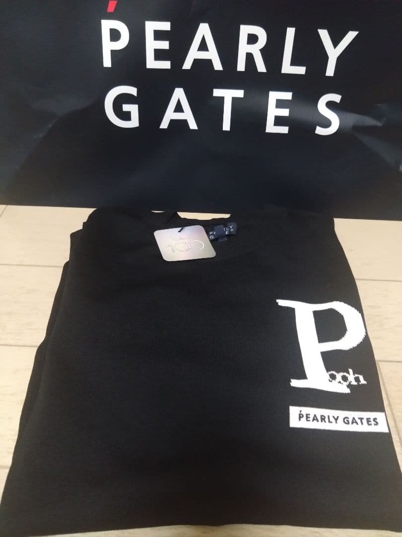 PEARLY GATES プーさん クルーネックセーター