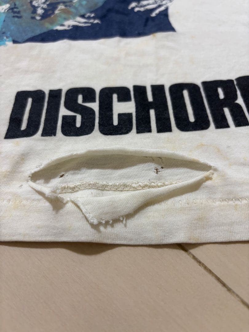 CHAOTIC DISCHORD カットオフTシャツ　ビンテージ