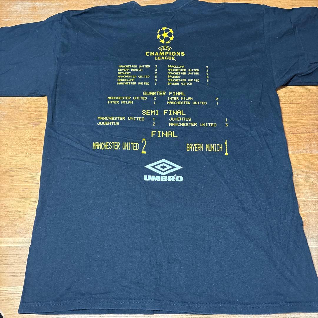 マンチェスター・ユナイテッド Tシャツ UEFAチャンピオンズリーグ