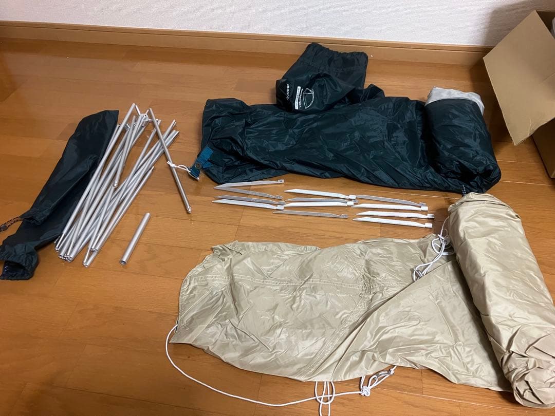モンベル　ムーンライトテント1 グラウンドシート付き