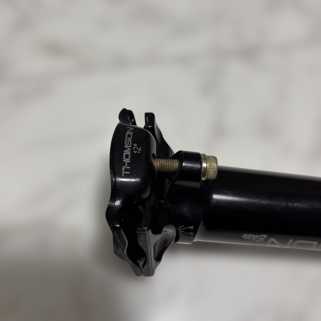 THOMSON Elite シートポスト ブラック　30.9mm